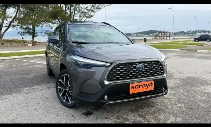 Toyota corolla cross xrx 1.8 16v aut. (híbrido)  - cinza - 2021/2022