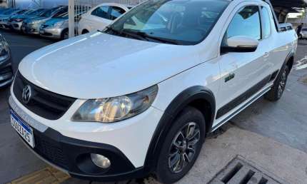 Vw saveiro cross ce 1.6 flex  2012/2013  completa revisada lacrada pneus bons doc em dias  