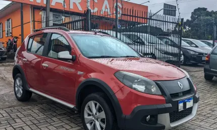 Sandero stepway 1.6 2012 * com muultimídia e bancos em couro!