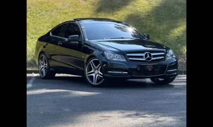 Mercedes-benz c 180 1.8t 16v cgi coupe 2012