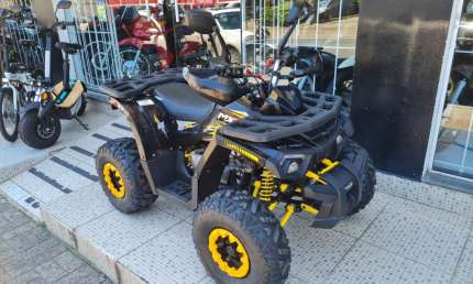 Quadriciclo mxf attack 125cc 4 tempos com partida elétrica