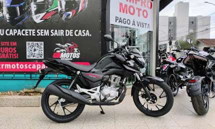 Honda cg 160 fan 2025 0km, aceito troca, cartão e financiamento