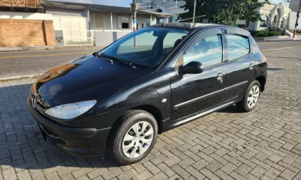 Peugeot 206 1.4 sensation 2008, completo, aceito troca e financio