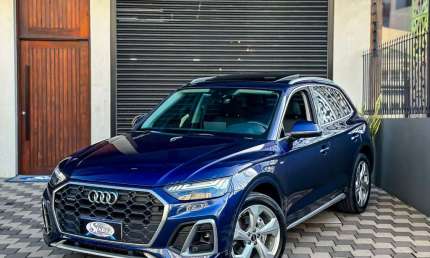 Audi q5 s-line 2.0 tfsi quattro s-tronic  - azul - 2021/2022