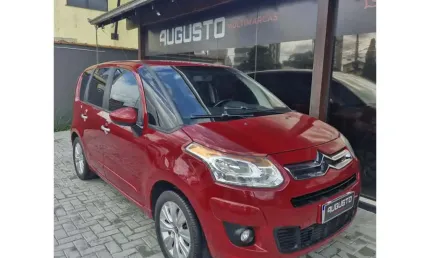 Citroën c3 picasso glx 1.5 flex 8v 5p mec.  - vermelha - 2013/2014
