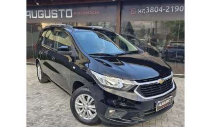 Chevrolet spin lt 1.8 8v econo.flex 5p aut.  - preta - 2020/2020