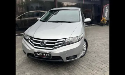 Honda city sedan lx 1.5 flex 16v 4p aut.  - prata - 2012/2013