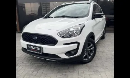Ford ka 1.0 freestyle 12v flex 5p mec.  - branca - 2019/2020
