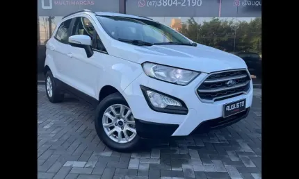 Ford ecosport se 1.5 12v flex 5p aut.  - branca - 2018/2019
