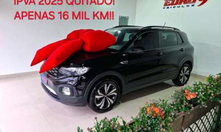 Volkswagen t-cross 200 tsi comfortline aut 2023 apenas 16 mil km! 