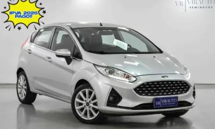 Ford fiesta 2018 1.6 tivct flex titanium powershift