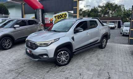 Fiat strada ranch 1.3 flex 8v cd aut.  - prata - 2023/2023
