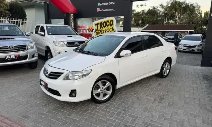 Toyota corolla xei 2.0 flex 16v aut.  - branca - 2013/2014