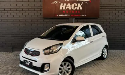 Kia picanto ex 1.0 flex aut.  - branca - 2014/2015