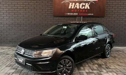 Volkswagen voyage 1.6 msi flex 8v 4p  - preta - 2021/2022