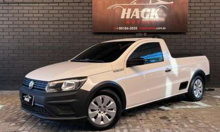 Volkswagen saveiro robust 1.6 total flex 8v  - branca - 2017/2018