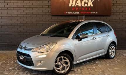 Citroën c3 excl. 1.6 vti flex start 16v 5p aut.  - prata - 2015/2016