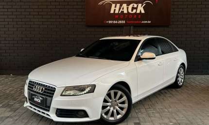 Audi a4 2.0 16v tfsi 183/180cv multitronic  - branca - 2011/2012