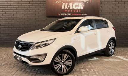 Kia sportage lx 2.0 16v/ 2.0 16v flex  aut.  - branca - 2014/2015