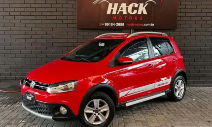 Volkswagen crossfox gii / 1.6 mi total flex 8v 5p - vermelha - 2010/2011