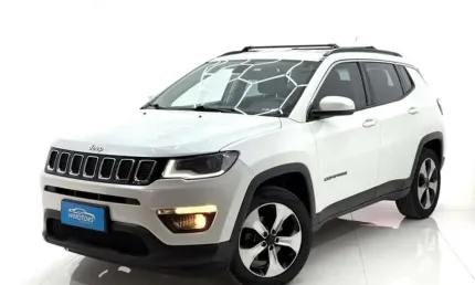 Compass 2017 longitude 2.0 flex automático, completo, baixo km e manual do proprietário