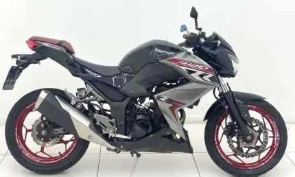 Kawasaki z300 abs 2019 linda moto completa com chave reserva e manual do proprietário 
