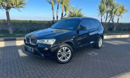 Bmw x3 2016 2.0 20i x line 4x4 16v gasolina 4p automático