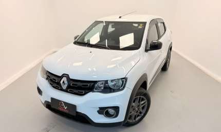 Kwid intense 1.0 flex 12v 5p mec.*banco de couro + media nave +ideal 99 ou uber*
