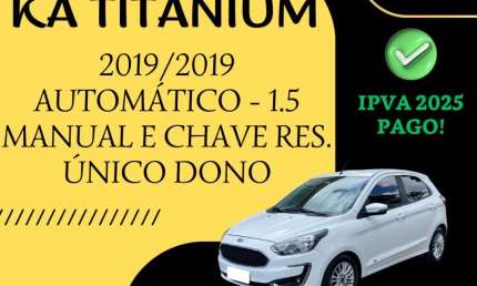 Ka titanium 1.5 automático 2019/2019