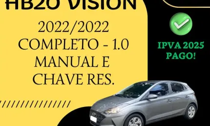 Hb20 vision 1.0 completo 2022/2022