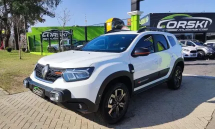 Duster iconic plus 1.3 turbo 170cv de potência flex automático cvt 8m - 2025