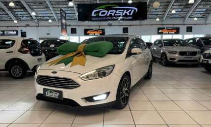Ford focus titanium plus 2.0 flex 178cv  automático m6 - 2017