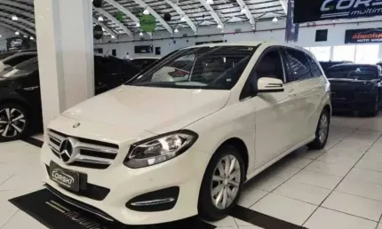 Mercedes classe b-200 1.6 turbo 156cv automático 7m - 2016