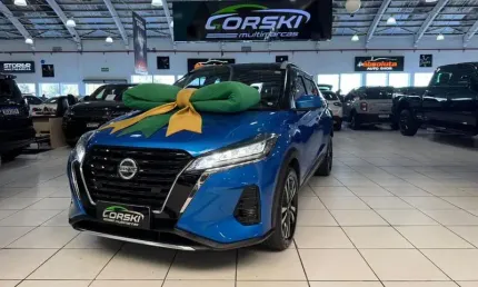 Nissan kicks exclusive 1.6 16v flex automático cvt 6m - 2022