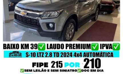 S-10 ltz 2.8 td 2024 4x4 automática
