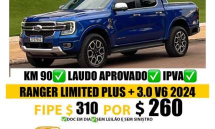 Ranger limited plus + 3.0 v6 2024
