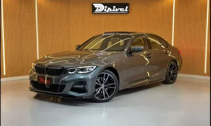 Bmw 320ia 2.0 m sport active flex turbo 16v 2021 aprovada na pericia, pneus novos.  