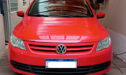 Vw gol g5 2012 trend 1.0 - vermelho imponente!
