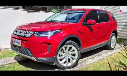 Land rover discovery sport - 2.0 d200 turbo diesel se automático - 2022/2022 - vermelha - 2022/2022