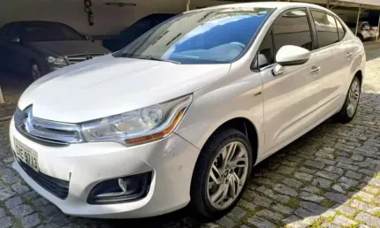 Citroën c4 1.6 exclusive 16v turbo gasolina 4p automático - branca - 2013/2014