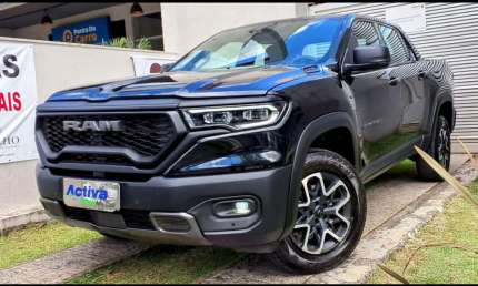 Ram rampage 2.0 turbo diesel rebel 4x4 automático  2024/2024 - preta - 2024/2024