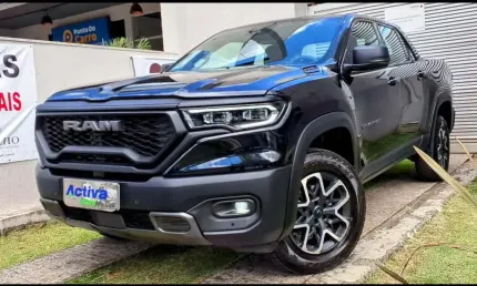 Ram rampage 2.0 turbo diesel rebel 4x4 automático  2024/2024 - preta - 2024/2024