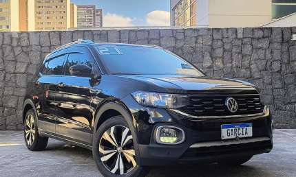  volkswagen t-cross 250tsi 1.4 highline flex automático - 2021/2021 