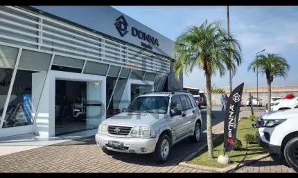 Chevrolet tracker 2.0 - prata - 2003/2004