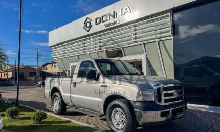 Ford f-250 xlt 3.9 4x2 diesel tb - prata - 2009/2009