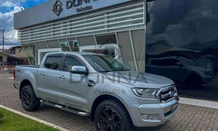Ford ranger xlt 3.2 20v 4x4 cd diesel aut.  - prata - 2016/2017