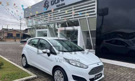 Ford fiesta se 1.6 16v flex 5p  - branca - 2016/2017