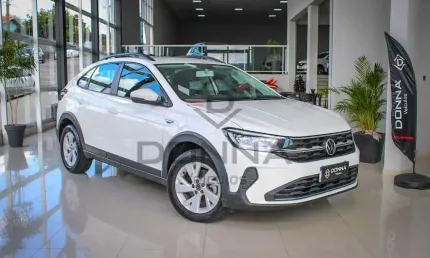 Volkswagen nivus comfortline 1.0 200 tsi flex aut.  - branca - 2022/2023