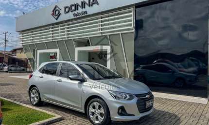 Chevrolet onix 1.0 tat ltz - prata - 2022/2023