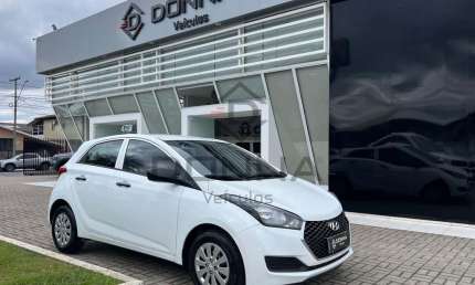 Hyundai hb20 1.0m unique - branca - 2019/2019